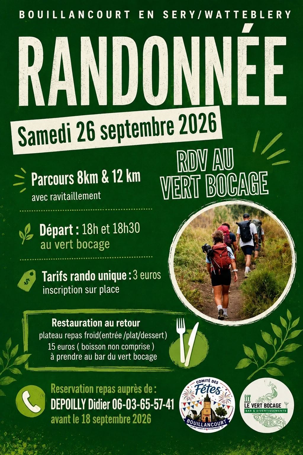 26 septembre - Rando - ©Comité des fêtes -2026 26 septembre - Rando