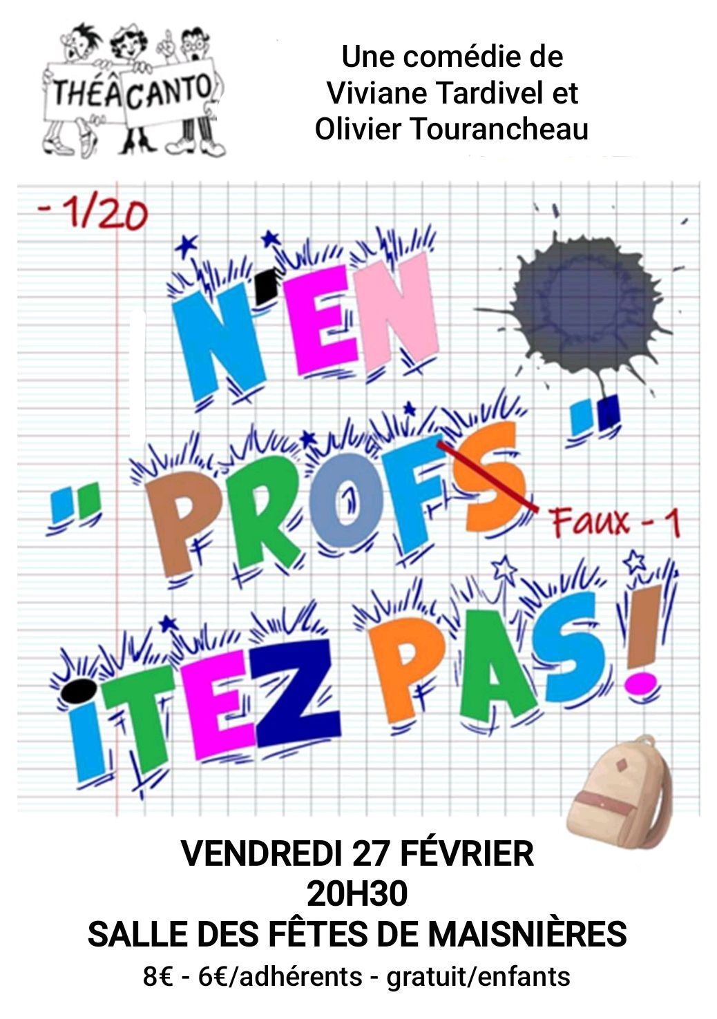 27 FEVRIER - THEATRE - ©FRMT80-2026 27 FEVRIER - THEATRE