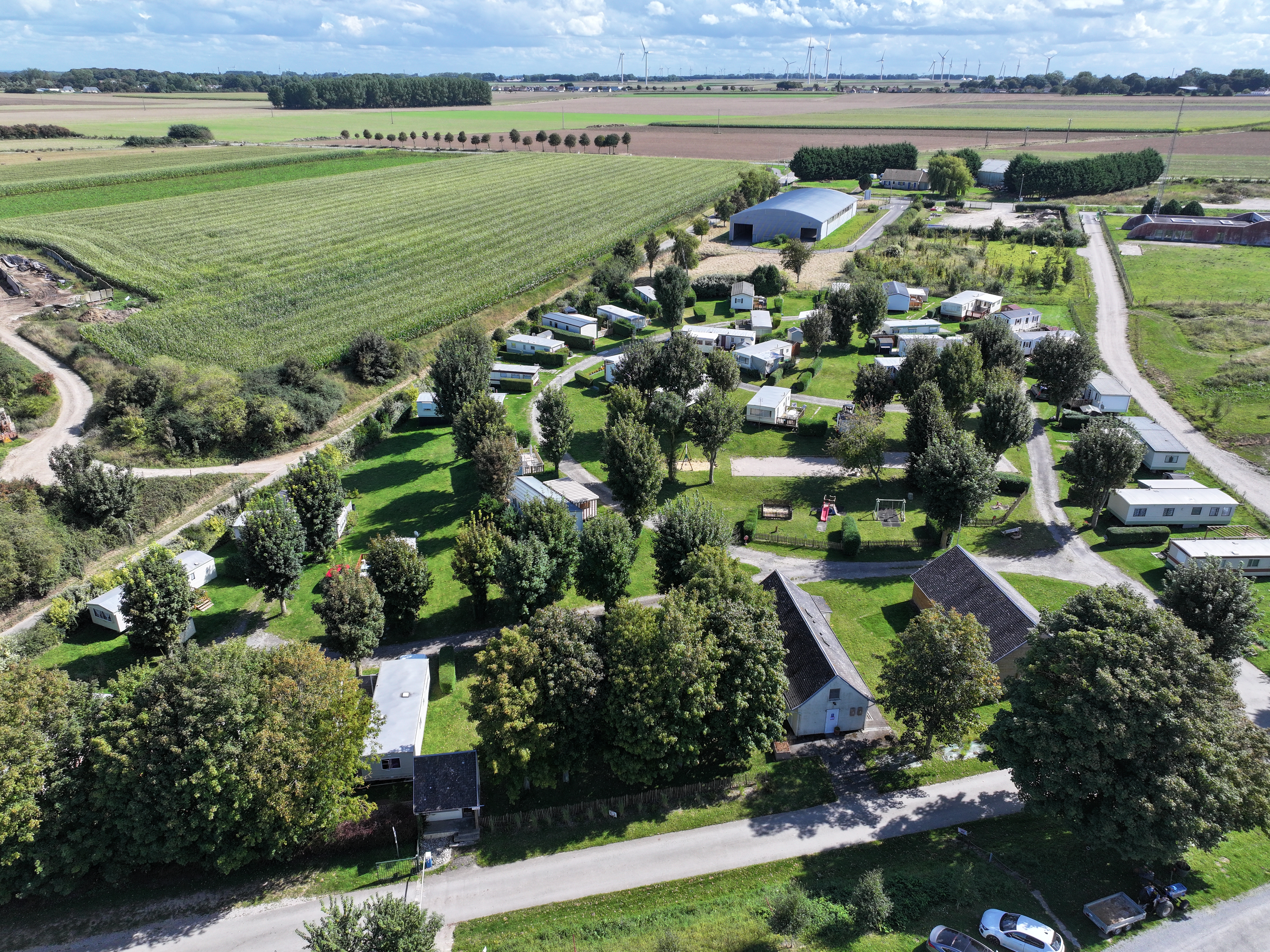 Camping Municipal de La Cave Verte - Lodging - AULT - Somme Tourisme