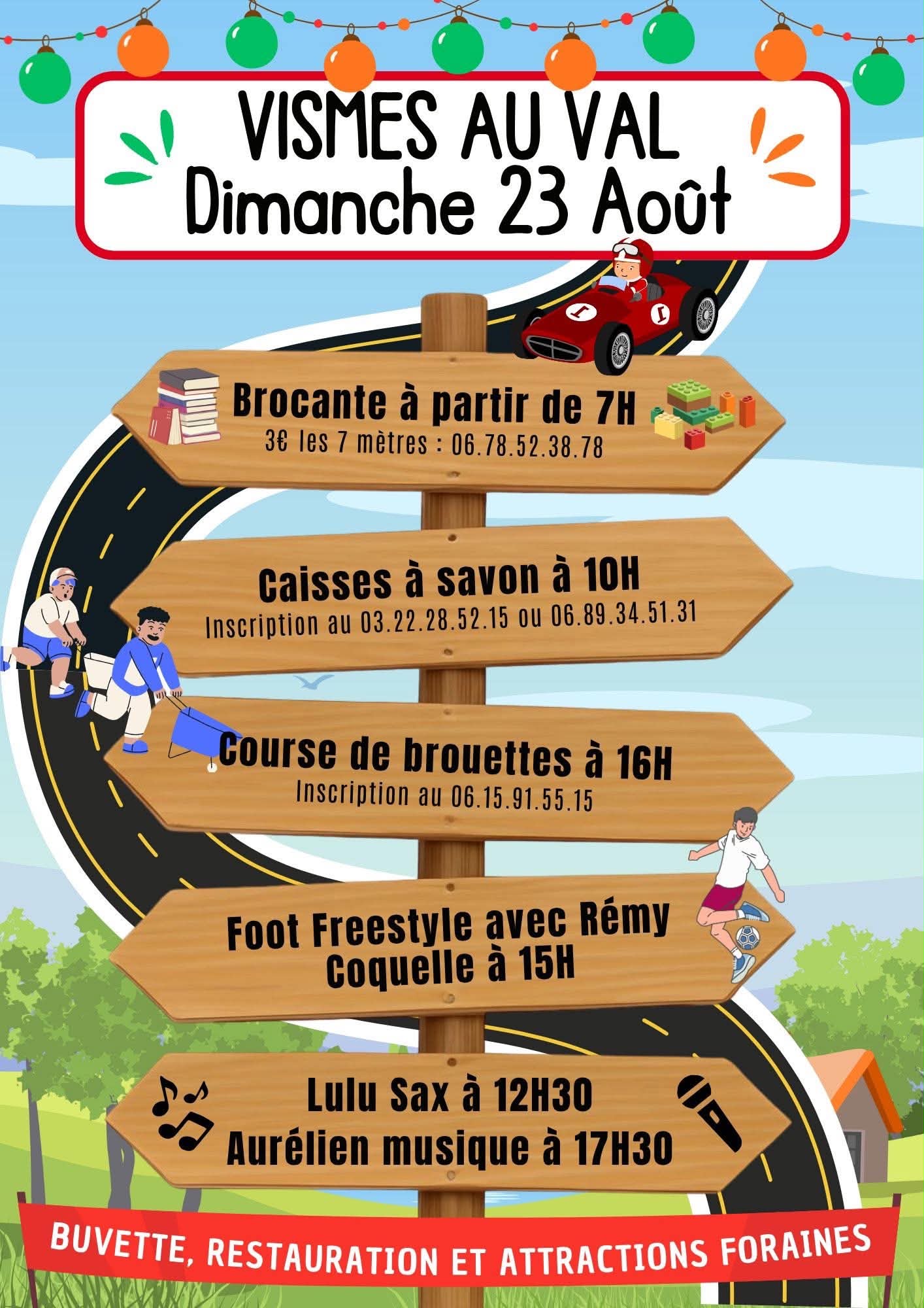 Fête de vismes - Dimanche 23 août - ©Vismes-au-val-CDF-2026 Fête de vismes - Dimanche 23 août