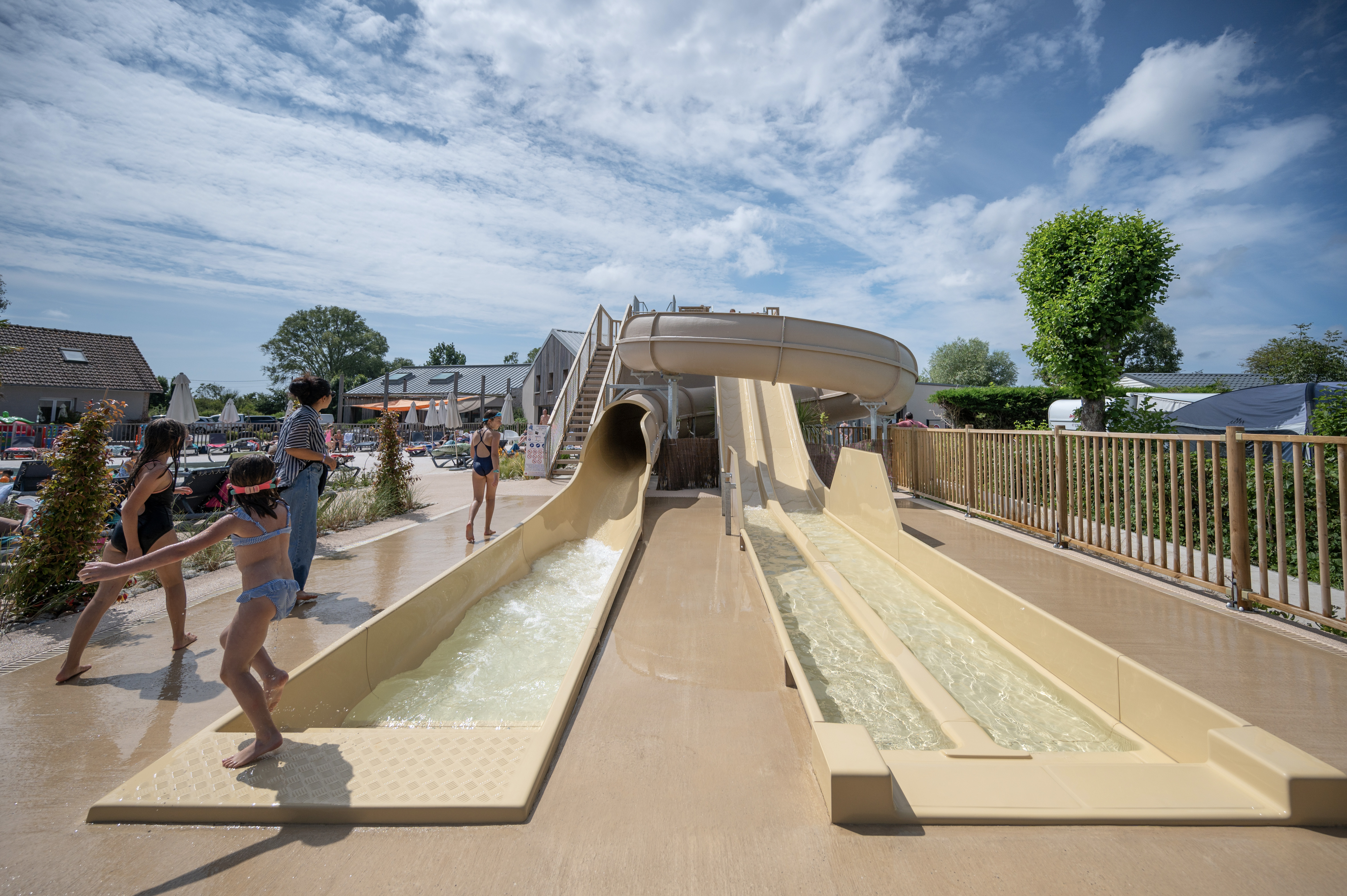 Flower Camping Les Aubpines - Lodging - LE CROTOY - Somme Tourisme